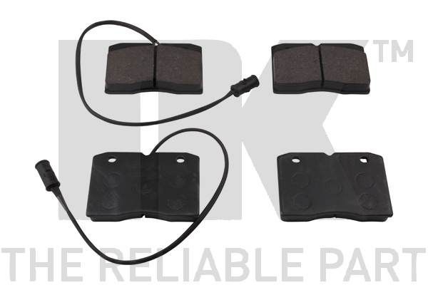 Stabdžių trinkelių rinkinys, diskinis stabdys NK 222343