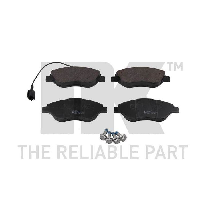 Stabdžių trinkelių rinkinys, diskinis stabdys NK 222369