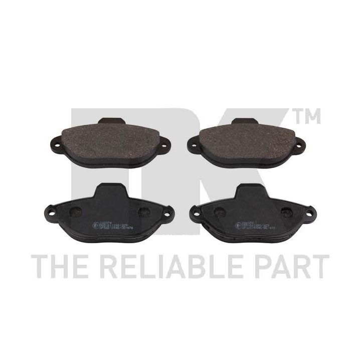 Stabdžių trinkelių rinkinys, diskinis stabdys NK 222374