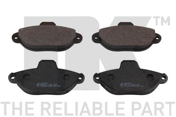 Stabdžių trinkelių rinkinys, diskinis stabdys NK 222374