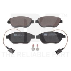 Stabdžių trinkelių rinkinys, diskinis stabdys NK 222377