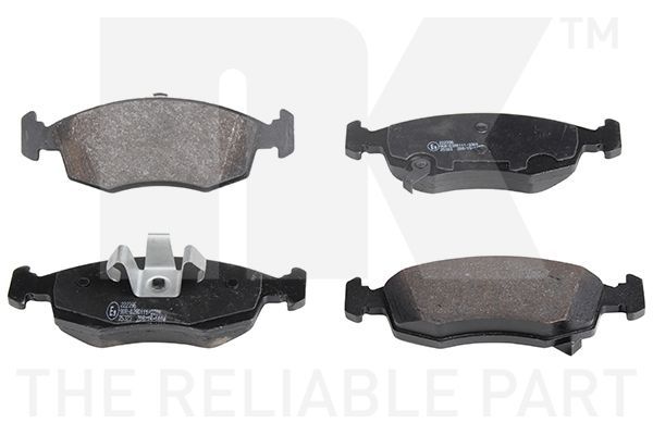 Stabdžių trinkelių rinkinys, diskinis stabdys NK 222396