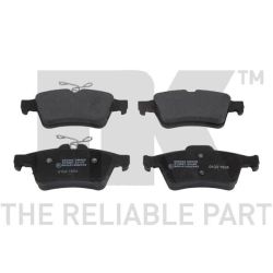 Stabdžių trinkelių rinkinys, diskinis stabdys NK 222562