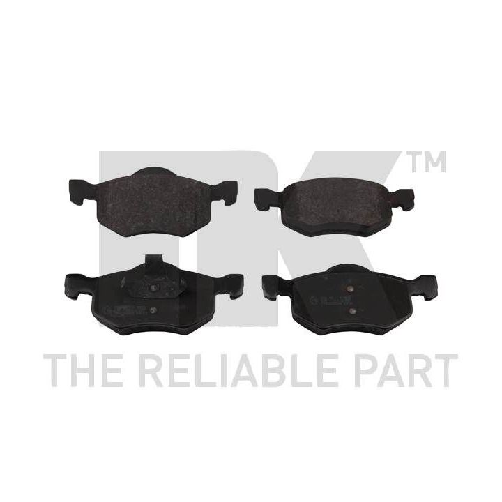 Stabdžių trinkelių rinkinys, diskinis stabdys NK 222569