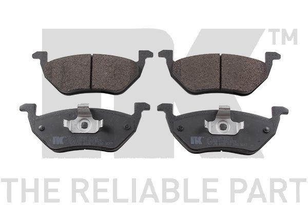 Stabdžių trinkelių rinkinys, diskinis stabdys NK 222585