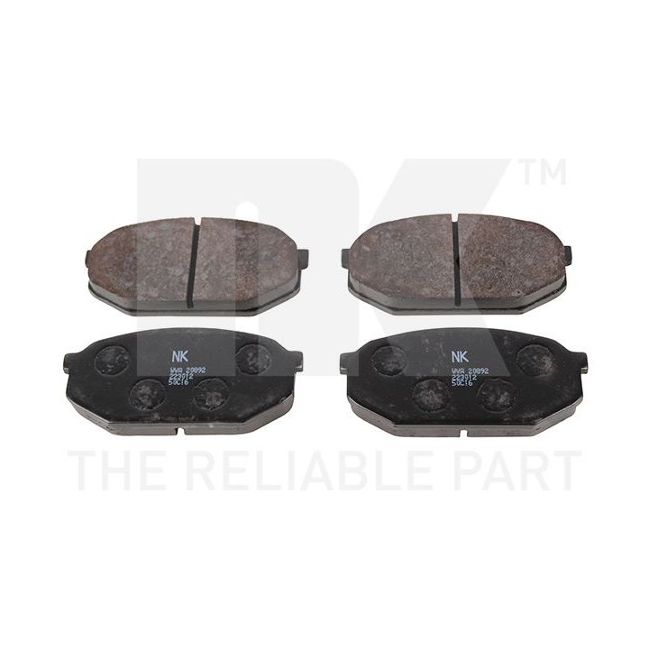 Stabdžių trinkelių rinkinys, diskinis stabdys NK 223012