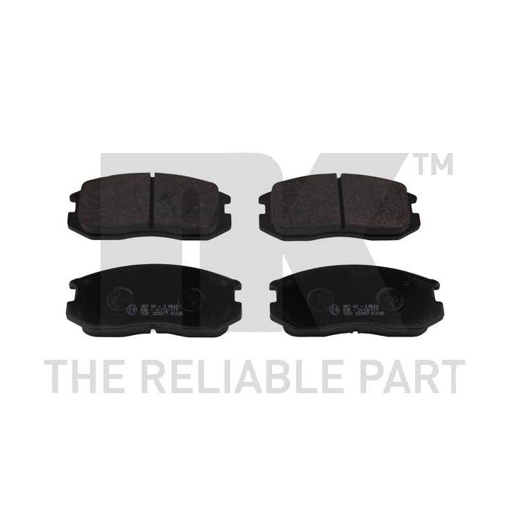 Stabdžių trinkelių rinkinys, diskinis stabdys NK 223017