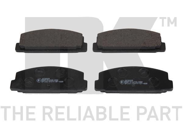 Stabdžių trinkelių rinkinys, diskinis stabdys NK 223225