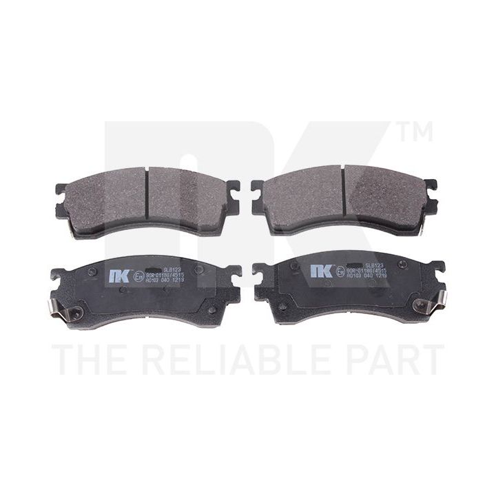 Stabdžių trinkelių rinkinys, diskinis stabdys NK 223232