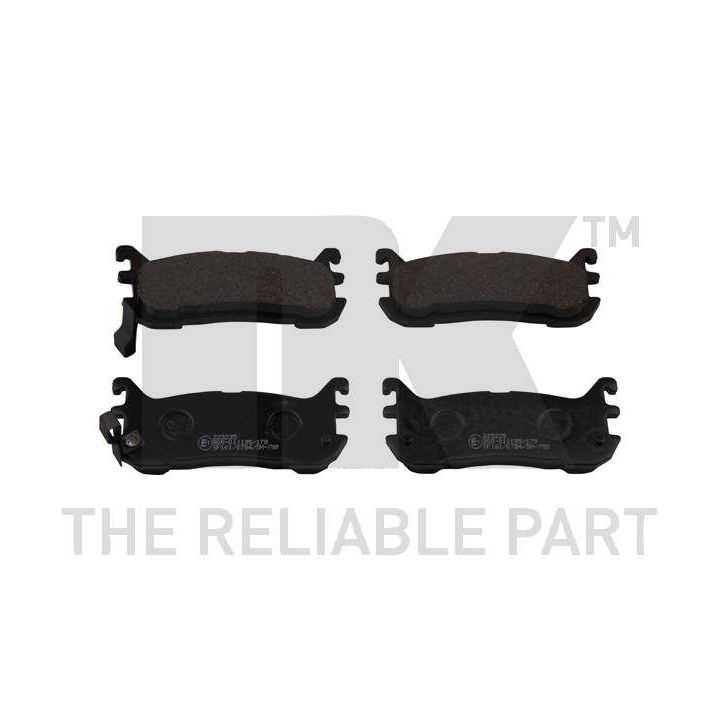 Stabdžių trinkelių rinkinys, diskinis stabdys NK 223235