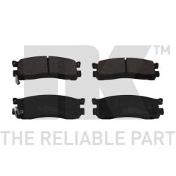 Stabdžių trinkelių rinkinys, diskinis stabdys NK 223237