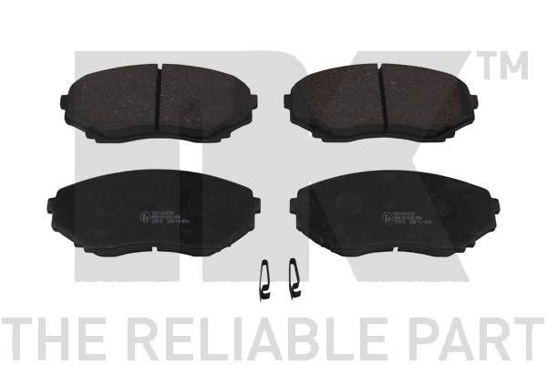 Stabdžių trinkelių rinkinys, diskinis stabdys NK 223238