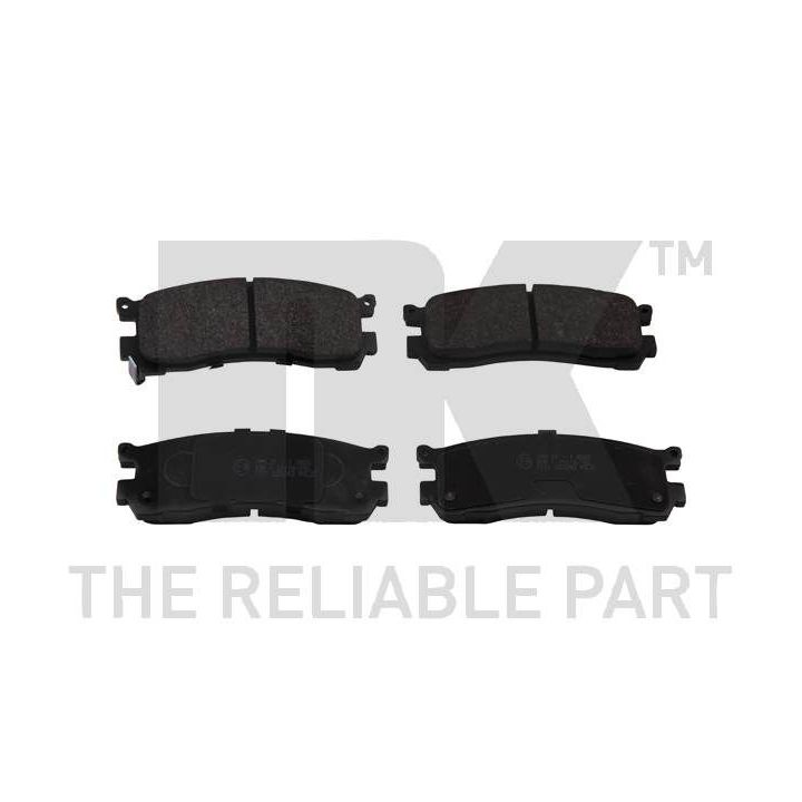 Stabdžių trinkelių rinkinys, diskinis stabdys NK 223243