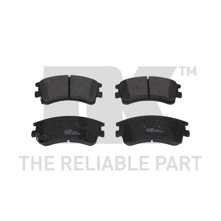 Stabdžių trinkelių rinkinys, diskinis stabdys NK 223245