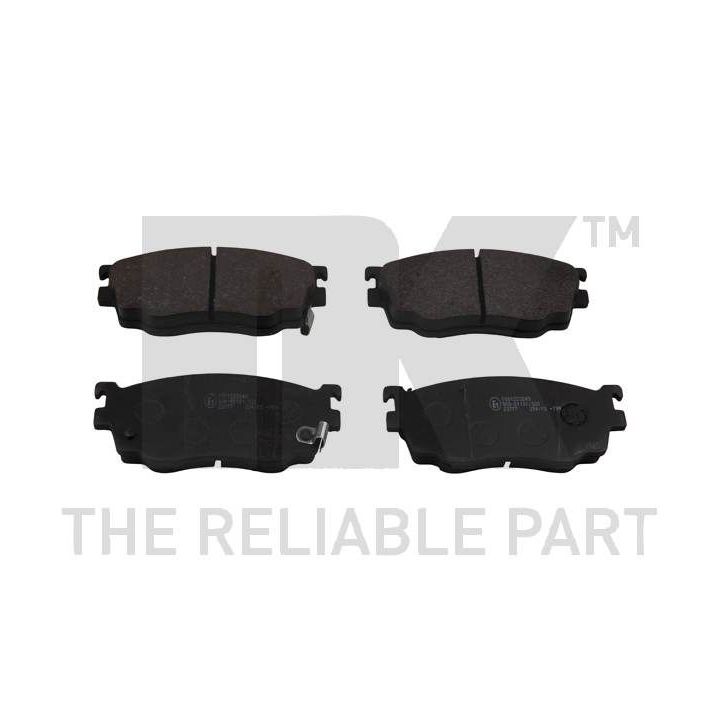 Stabdžių trinkelių rinkinys, diskinis stabdys NK 223249