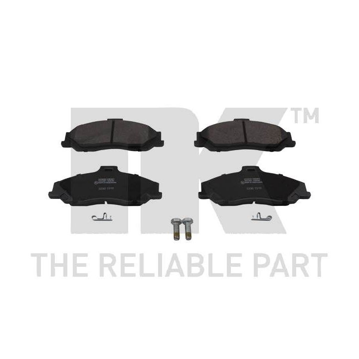 Stabdžių trinkelių rinkinys, diskinis stabdys NK 223250