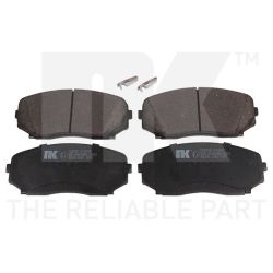 Stabdžių trinkelių rinkinys, diskinis stabdys NK 223256