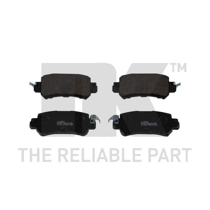 Stabdžių trinkelių rinkinys, diskinis stabdys NK 223263