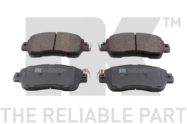 Stabdžių trinkelių rinkinys, diskinis stabdys NK 223264