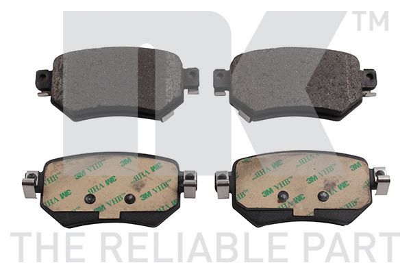 Stabdžių trinkelių rinkinys, diskinis stabdys NK 223265