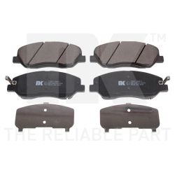 Stabdžių trinkelių rinkinys, diskinis stabdys NK 223427