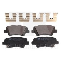 Stabdžių trinkelių rinkinys, diskinis stabdys NK 223442