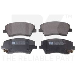 Stabdžių trinkelių rinkinys, diskinis stabdys NK 223465