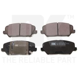 Stabdžių trinkelių rinkinys, diskinis stabdys NK 223473