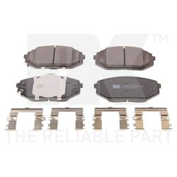 Stabdžių trinkelių rinkinys, diskinis stabdys NK 223474