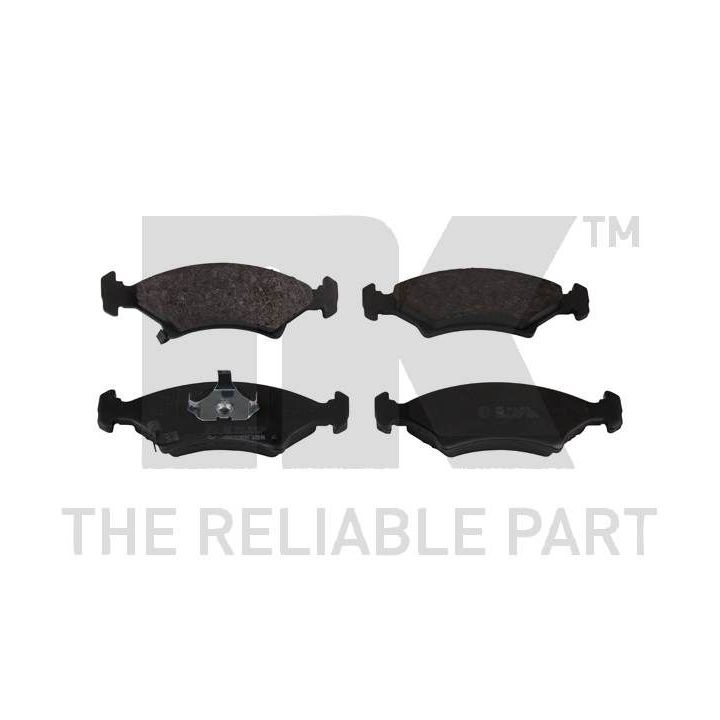 Stabdžių trinkelių rinkinys, diskinis stabdys NK 223501