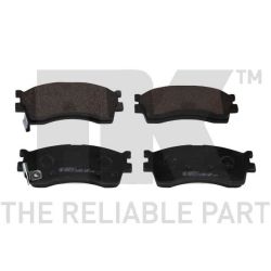 Stabdžių trinkelių rinkinys, diskinis stabdys NK 223507