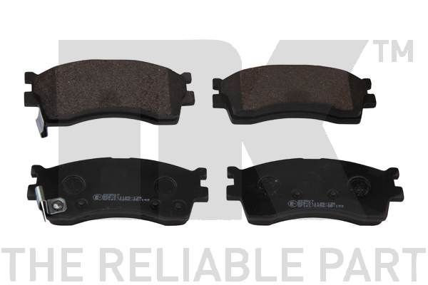 Stabdžių trinkelių rinkinys, diskinis stabdys NK 223507