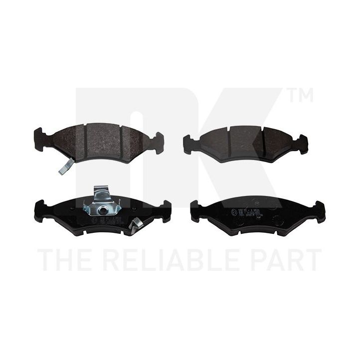 Stabdžių trinkelių rinkinys, diskinis stabdys NK 223519