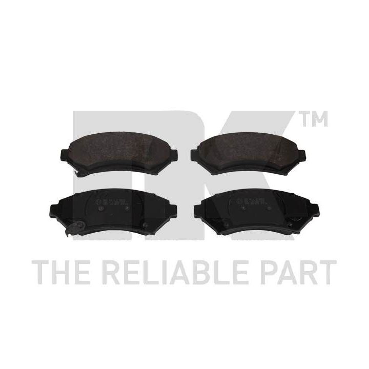 Stabdžių trinkelių rinkinys, diskinis stabdys NK 223615