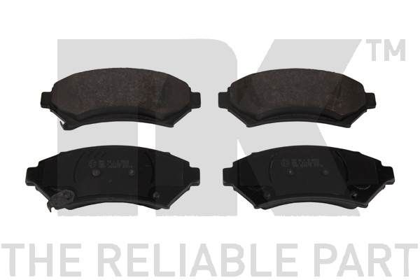 Stabdžių trinkelių rinkinys, diskinis stabdys NK 223615