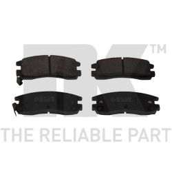 Stabdžių trinkelių rinkinys, diskinis stabdys NK 223616