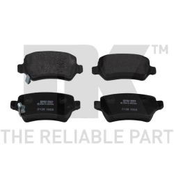 Stabdžių trinkelių rinkinys, diskinis stabdys NK 223625