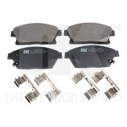 Stabdžių trinkelių rinkinys, diskinis stabdys NK 223646