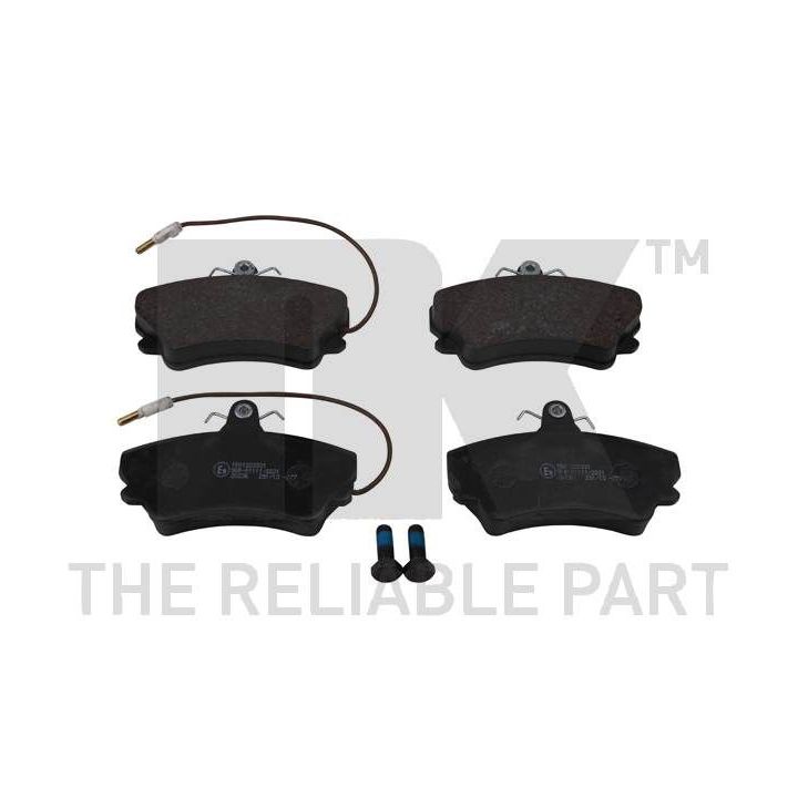 Stabdžių trinkelių rinkinys, diskinis stabdys NK 223931