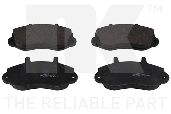 Stabdžių trinkelių rinkinys, diskinis stabdys NK 223945