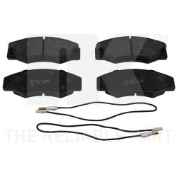 Stabdžių trinkelių rinkinys, diskinis stabdys NK 223950