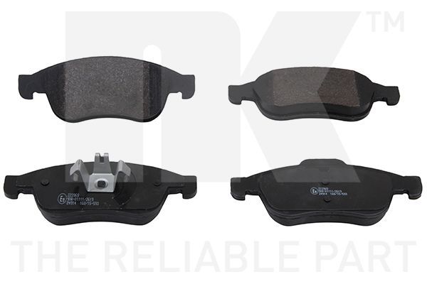 Stabdžių trinkelių rinkinys, diskinis stabdys NK 223969