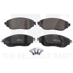 Stabdžių trinkelių rinkinys, diskinis stabdys NK 223972