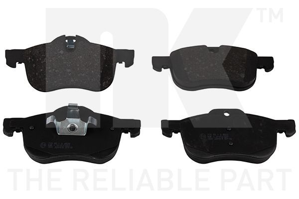 Stabdžių trinkelių rinkinys, diskinis stabdys NK 224019