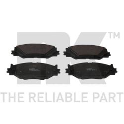 Stabdžių trinkelių rinkinys, diskinis stabdys NK 2245102