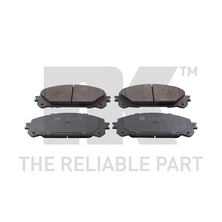 Stabdžių trinkelių rinkinys, diskinis stabdys NK 2245107