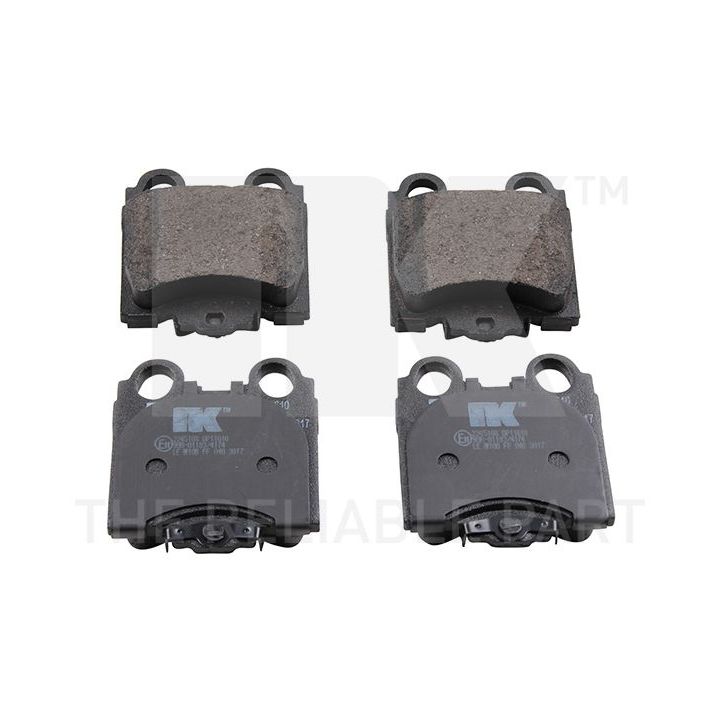 Stabdžių trinkelių rinkinys, diskinis stabdys NK 2245108