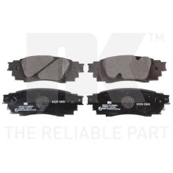 Stabdžių trinkelių rinkinys, diskinis stabdys NK 2245118