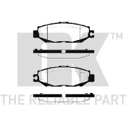 Stabdžių trinkelių rinkinys, diskinis stabdys NK 224544