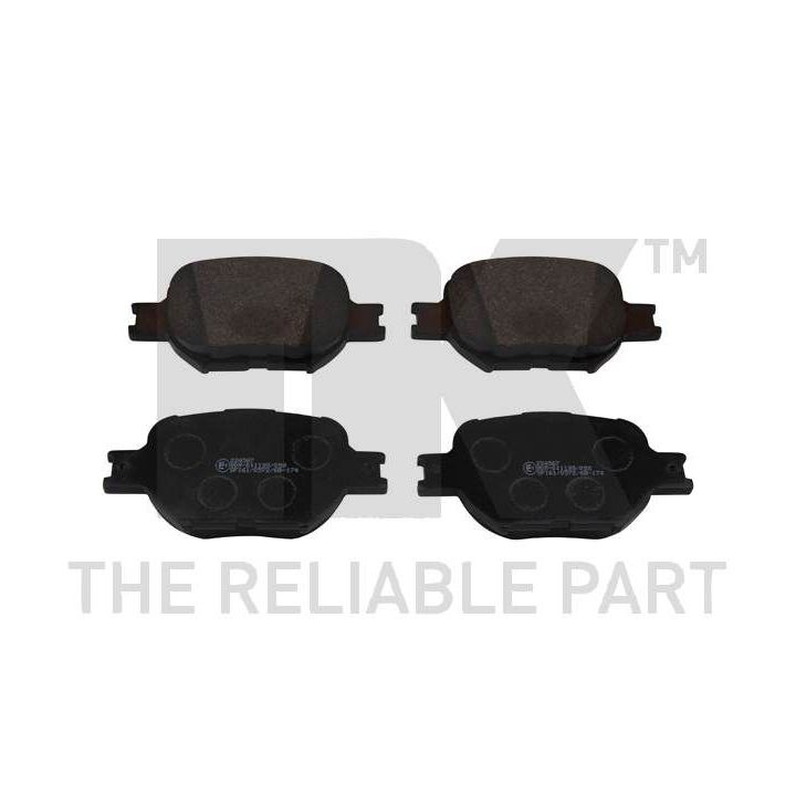 Stabdžių trinkelių rinkinys, diskinis stabdys NK 224567